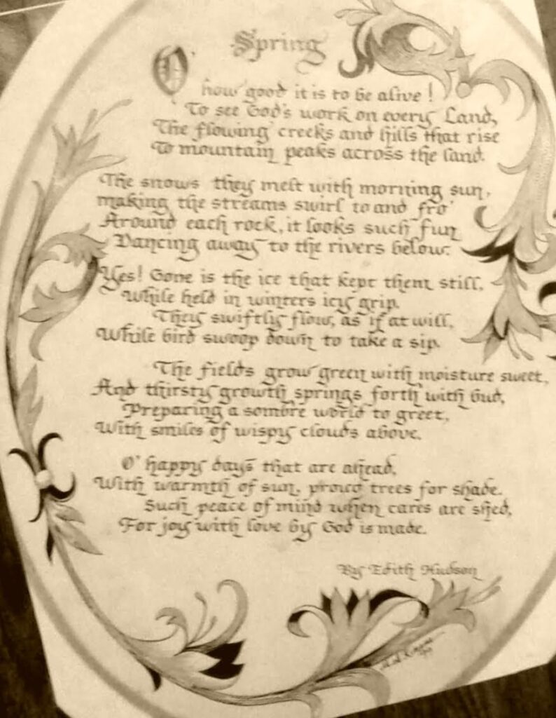 calligraphy